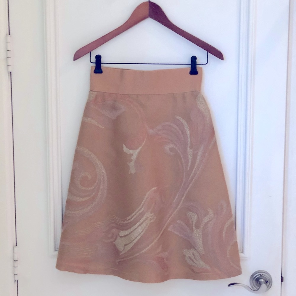 Gianfranco Ferre  Silk A-line Skirt NWOT
